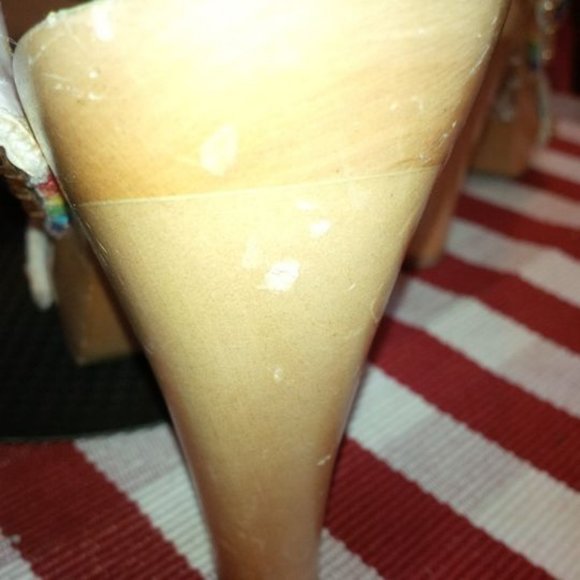 Betsey Johnson rainbow sandals - Picture 2 of 3